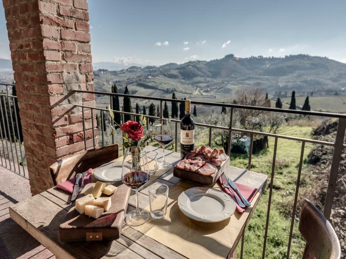 Bed and Breakfast Tenuta Di Capezzana Seano Exterior foto
